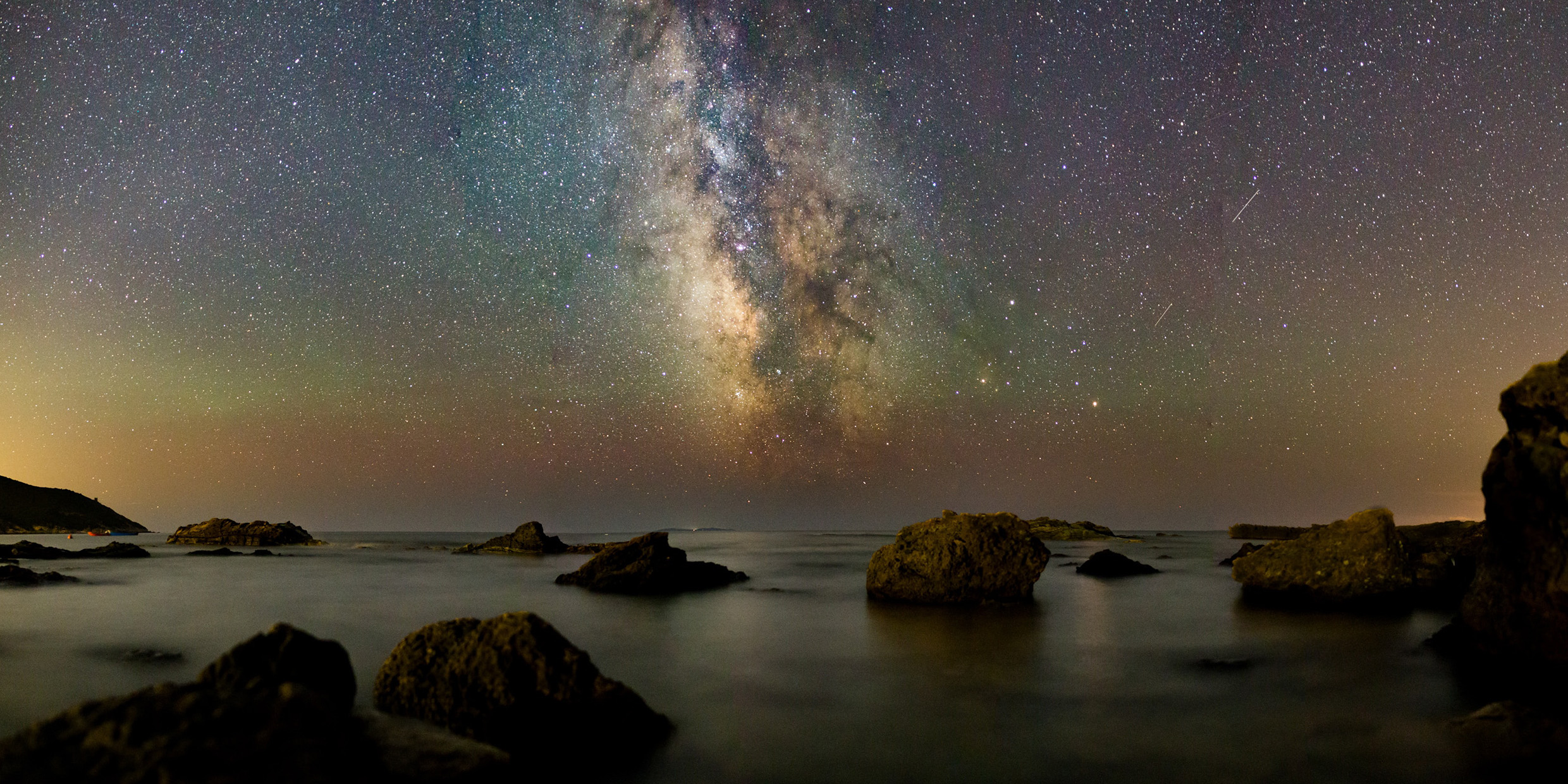 Image of the Milky Way at night