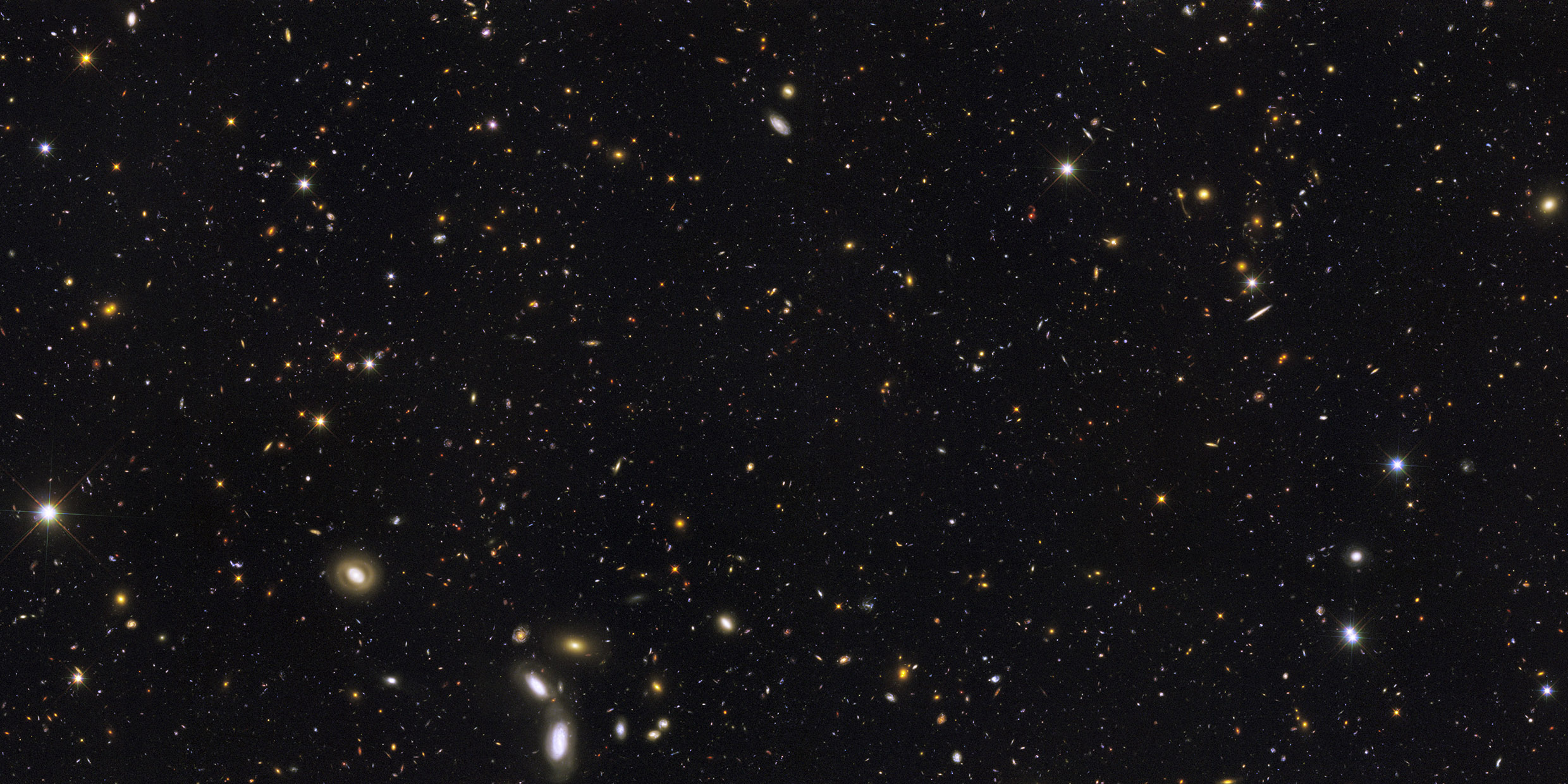 Image of countless galaxies