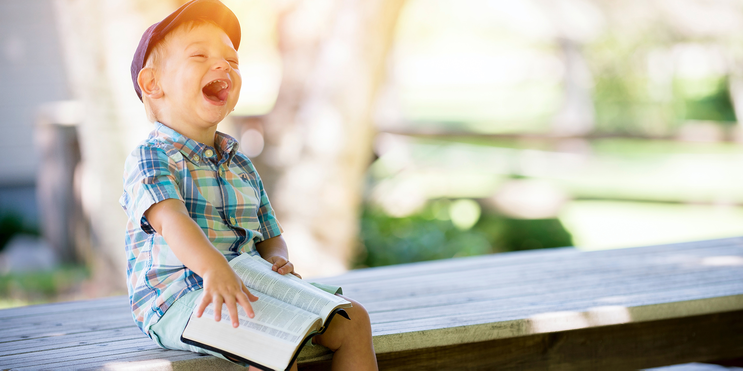 Image of laughing child