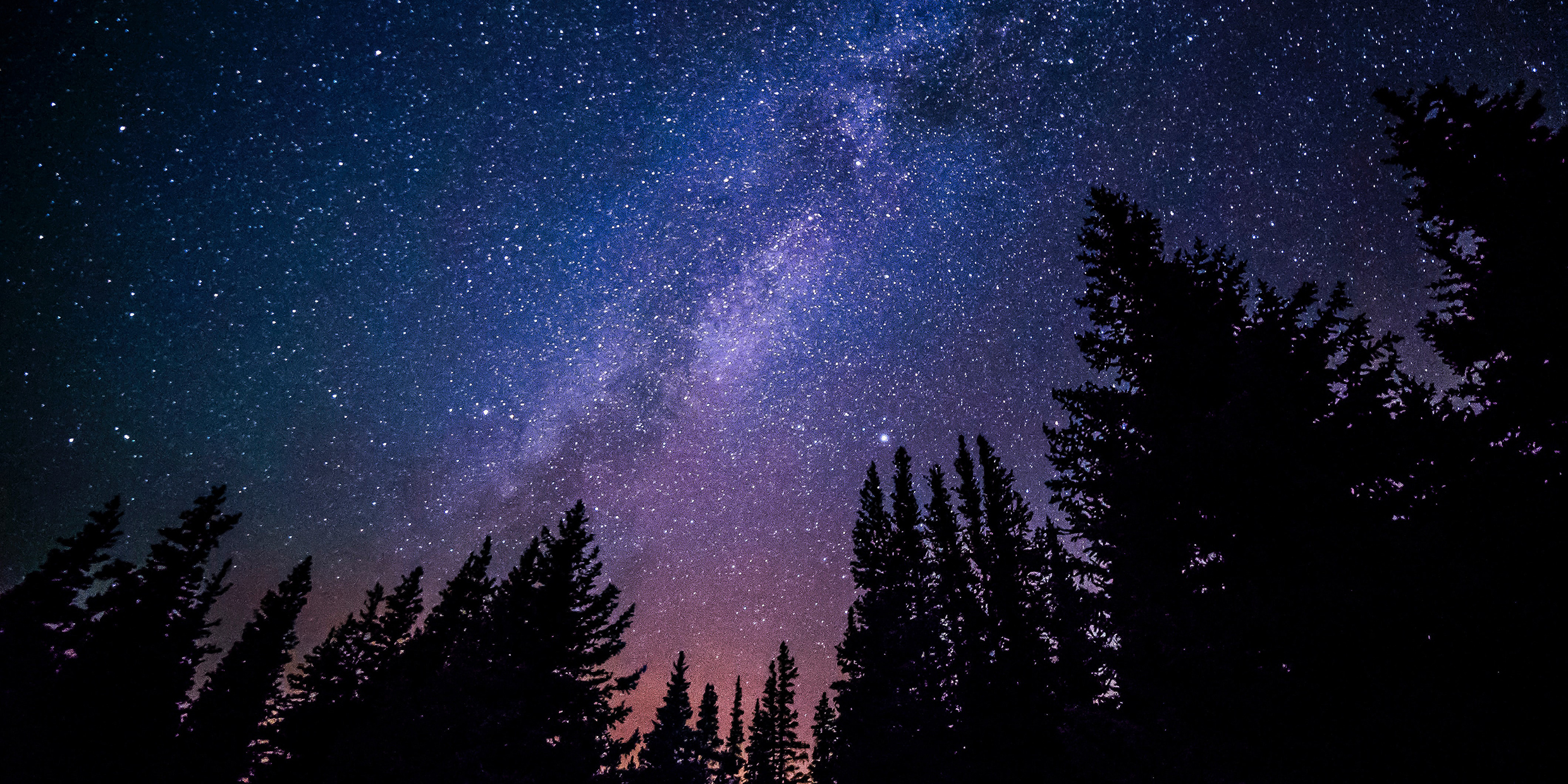 Image of the night sky awash with stars